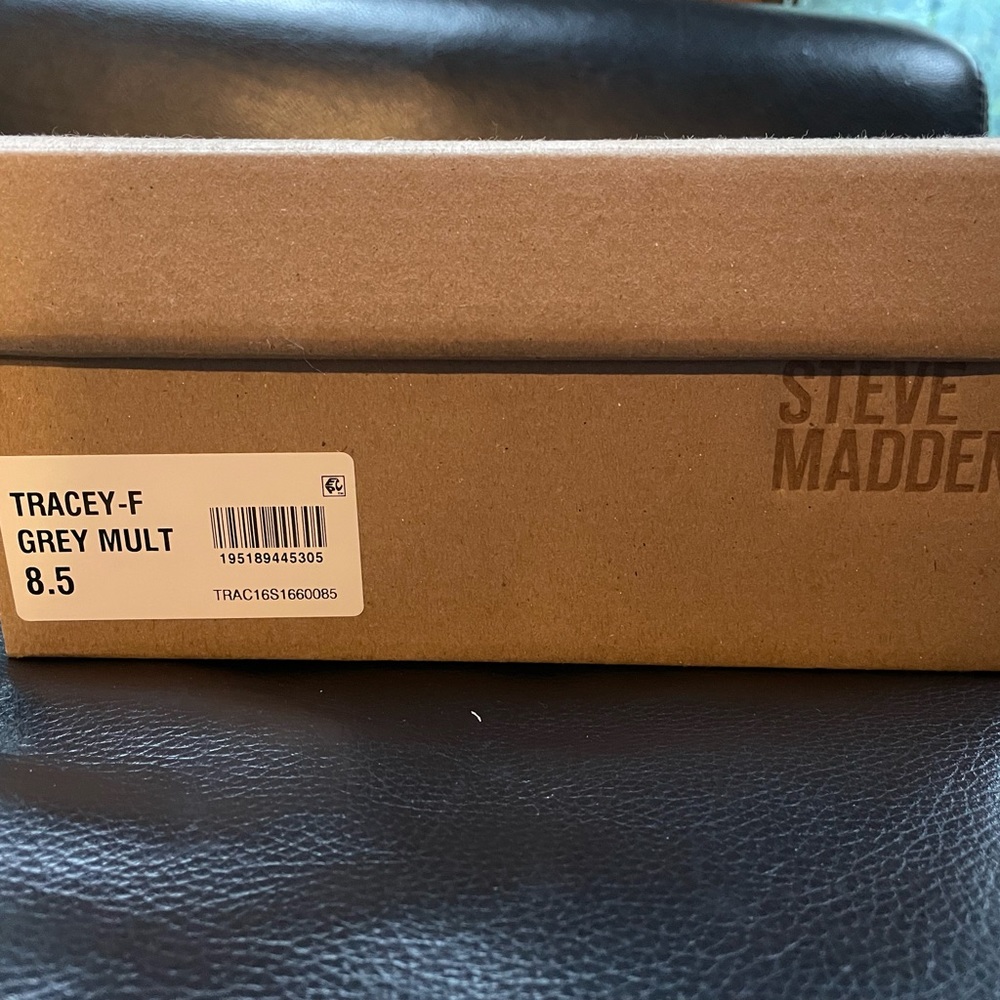 Steve Madden Womens Tracey F Suede Lace-Up High Top Sneakers SZ 8.5 - Picture 7 of 11